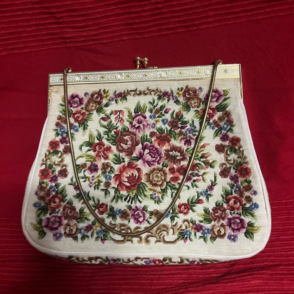 Floral Embroidered Women's Bag
